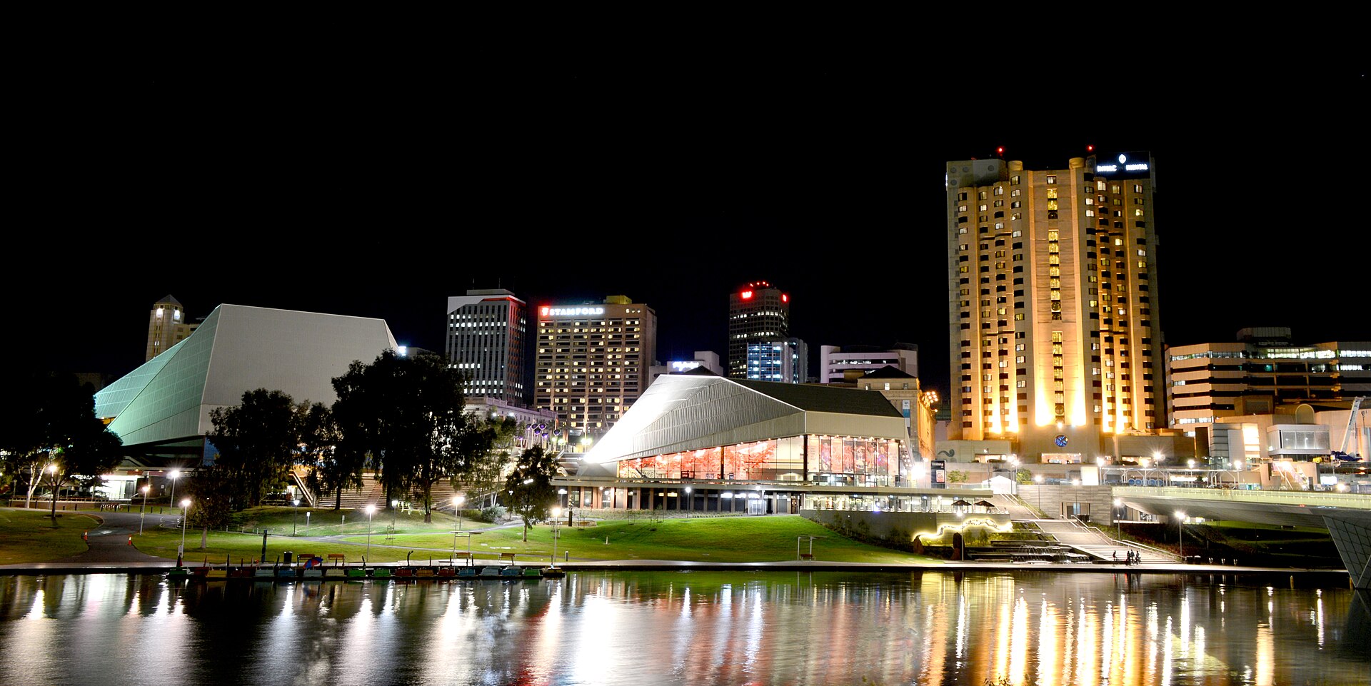 File:Adelaide Festival Centre at Night.jpg