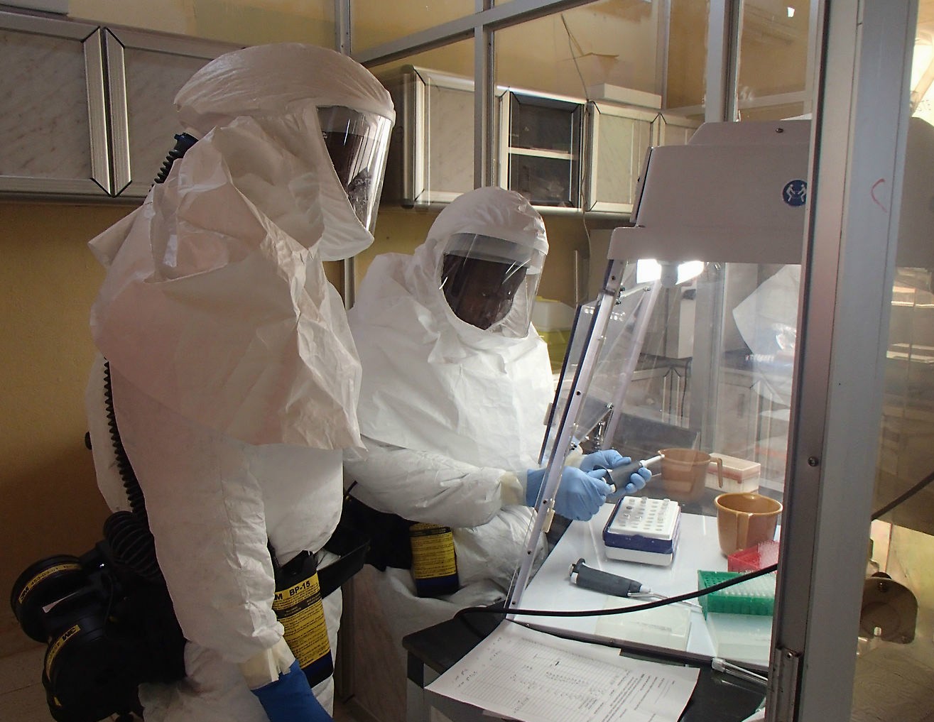 File:Army researcher fighting Ebola on front lines (14841171181).jpg