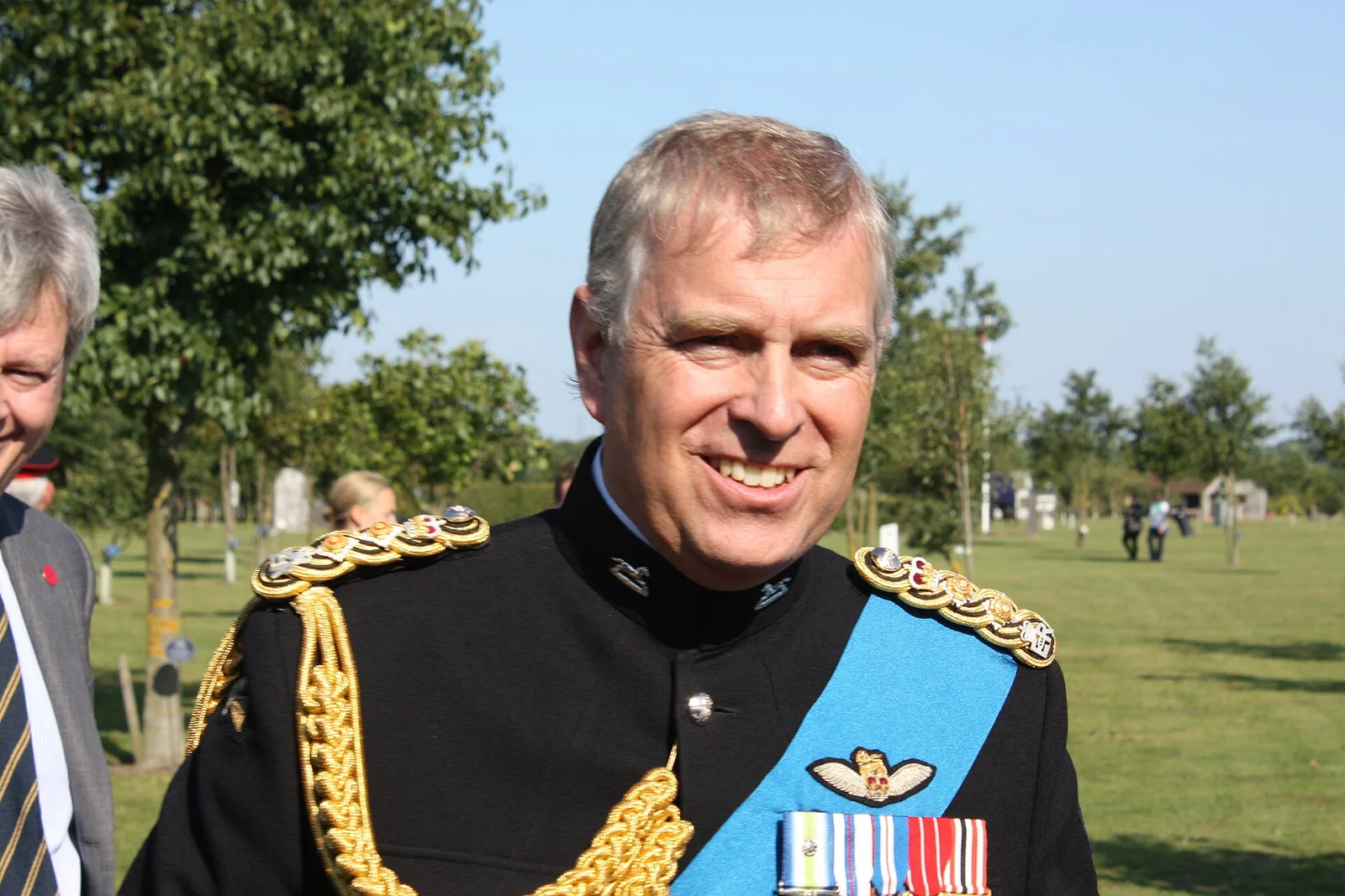 Related file image: Prince Andrew at the National Memorial Arboretum