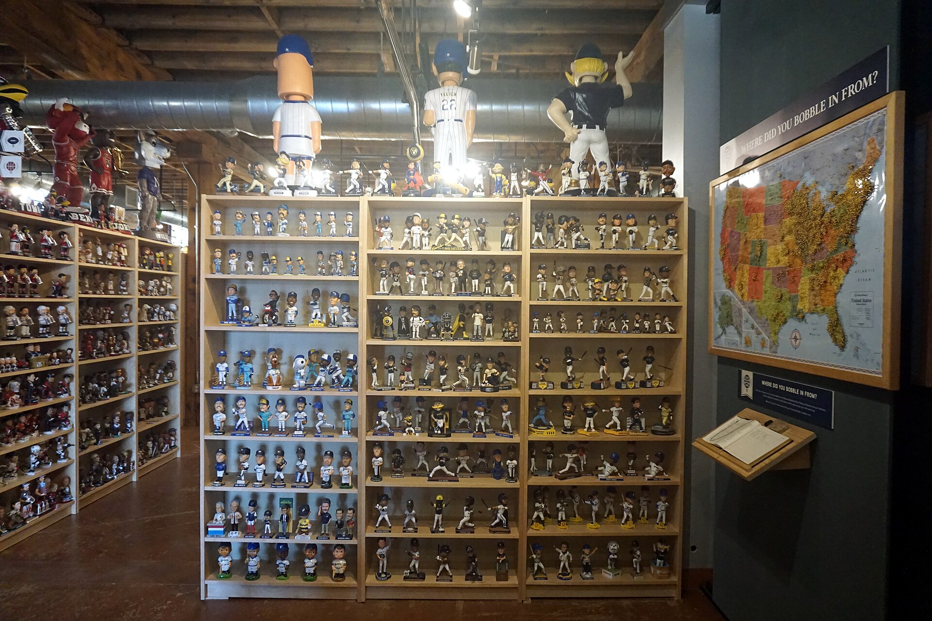 File:National Bobblehead Hall of Fame and Museum August 2023 07 (Milwaukee Brewers display).jpg