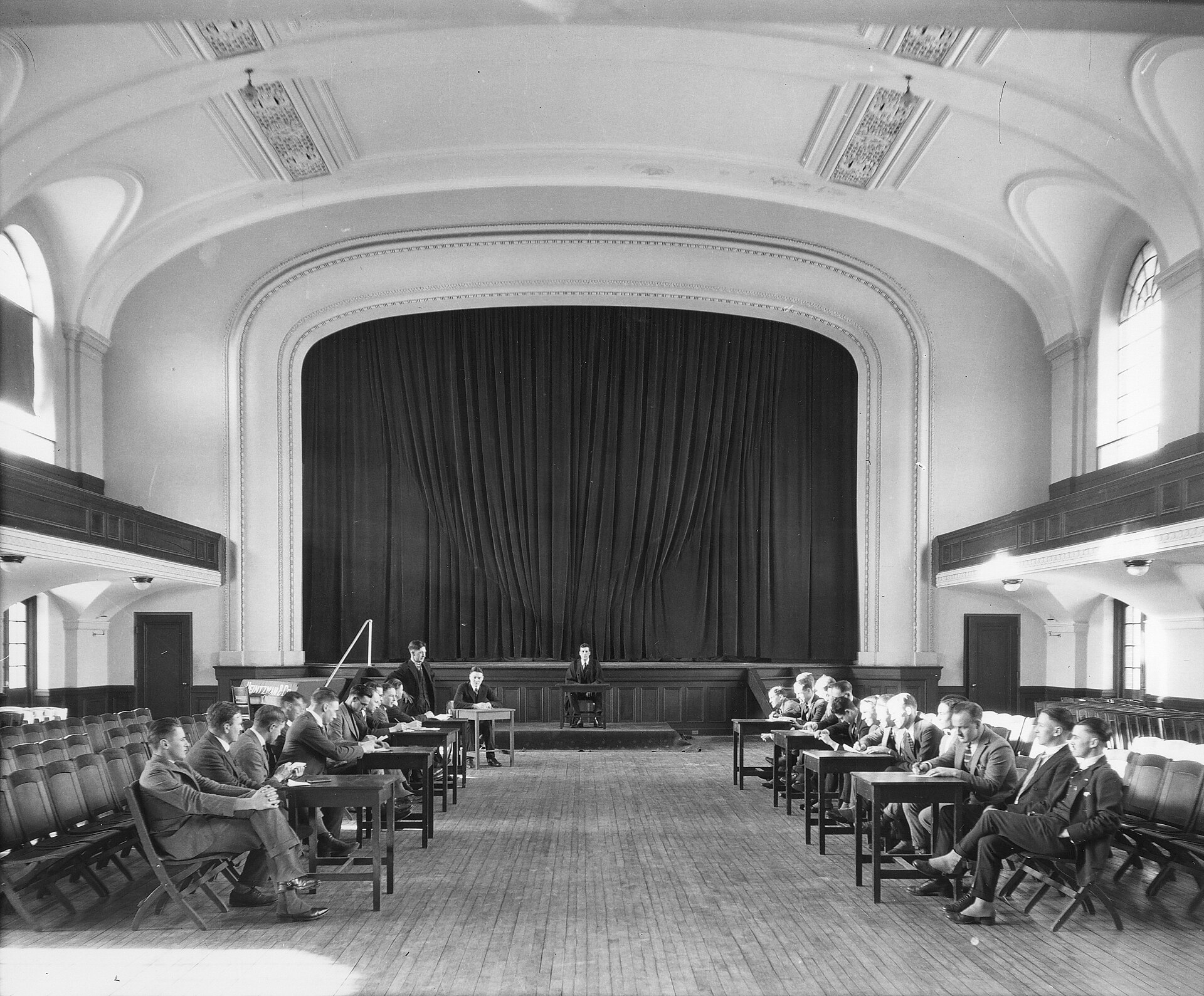 File:Boys Parliament in Convocation Hall.jpg