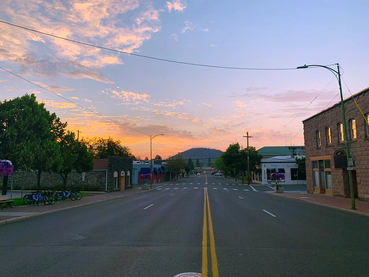 File image: Downtown Bend, Oregon