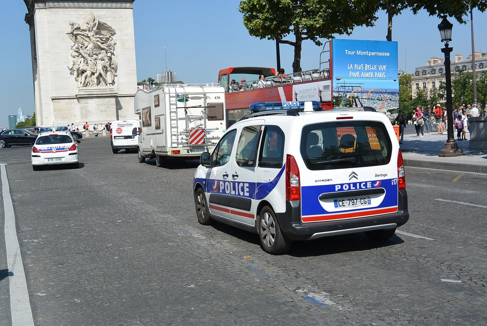 Related file image: Citroen Berlingo in French police livree