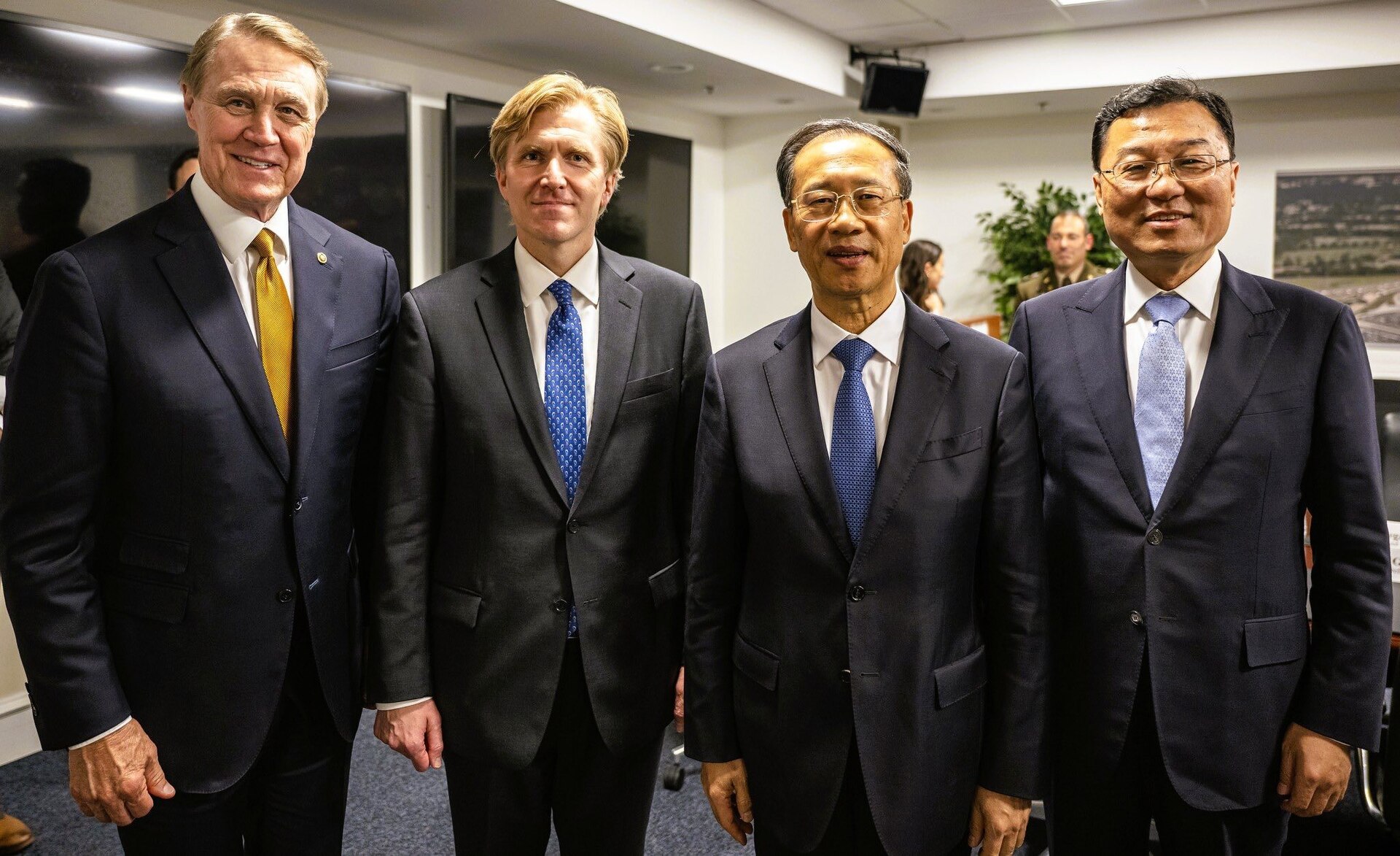 File:Ma Zhaoxu with Under Secretary of War Elbridge Colby (2026).jpg