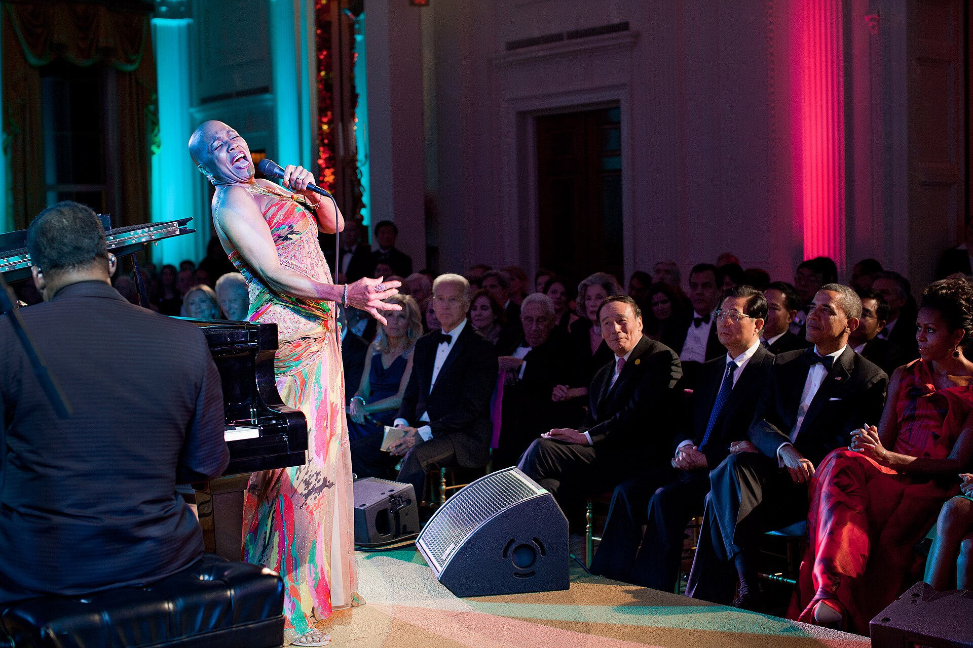 File:Dee Dee Bridgewater performs during the State Dinner reception, 2011.jpg