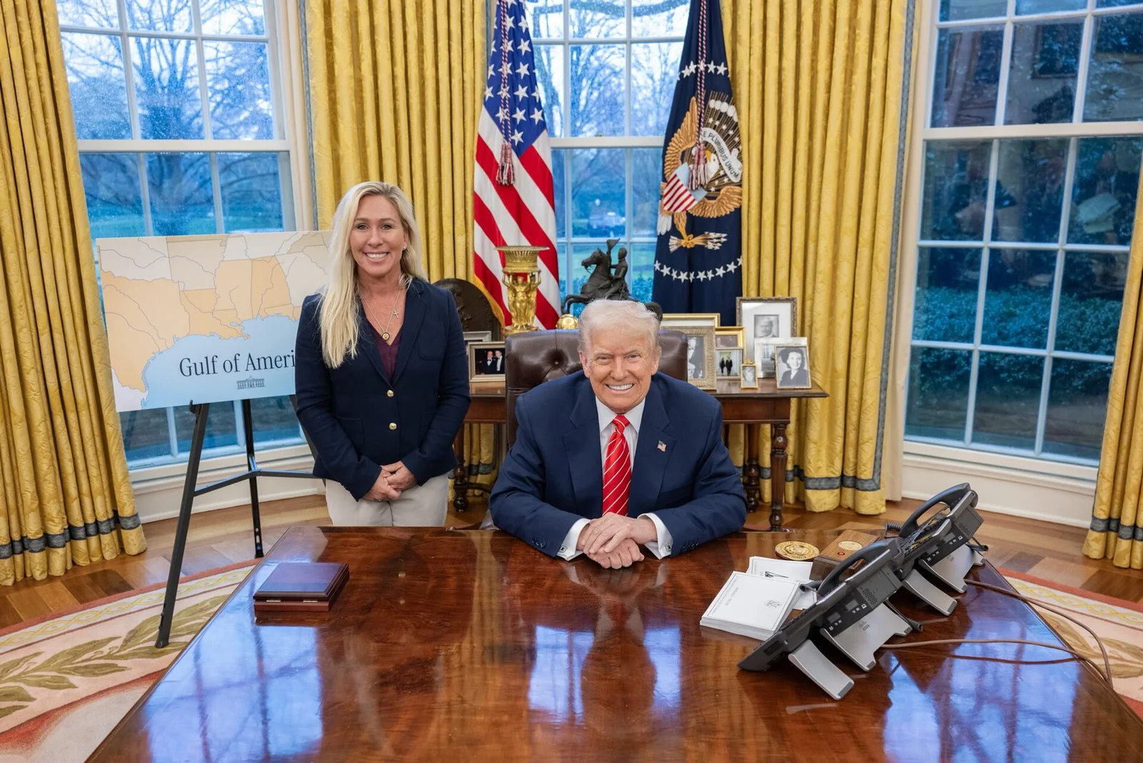 Related file image: Donald Trump and Marjorie Taylor Greene in May 2025