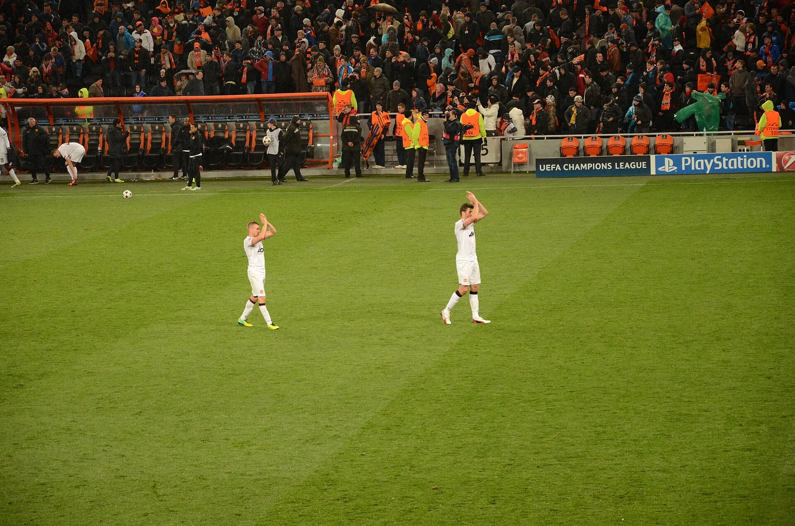 Related file image: Michael Carrick and Thomas Cleverley