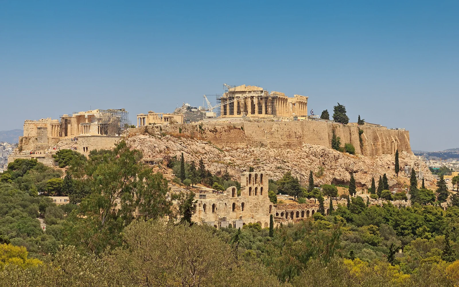 Related file image: Attica 06-13 Athens 50 View from Philopappos - Acropolis Hill