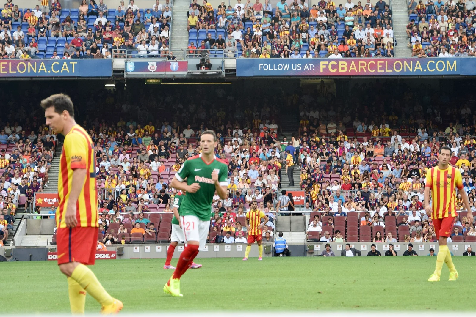 Related file image: Lionel Messi in a La Liga match at Camp Nou, Barcelona ( Ank Kumar, Infosys Limited) 03