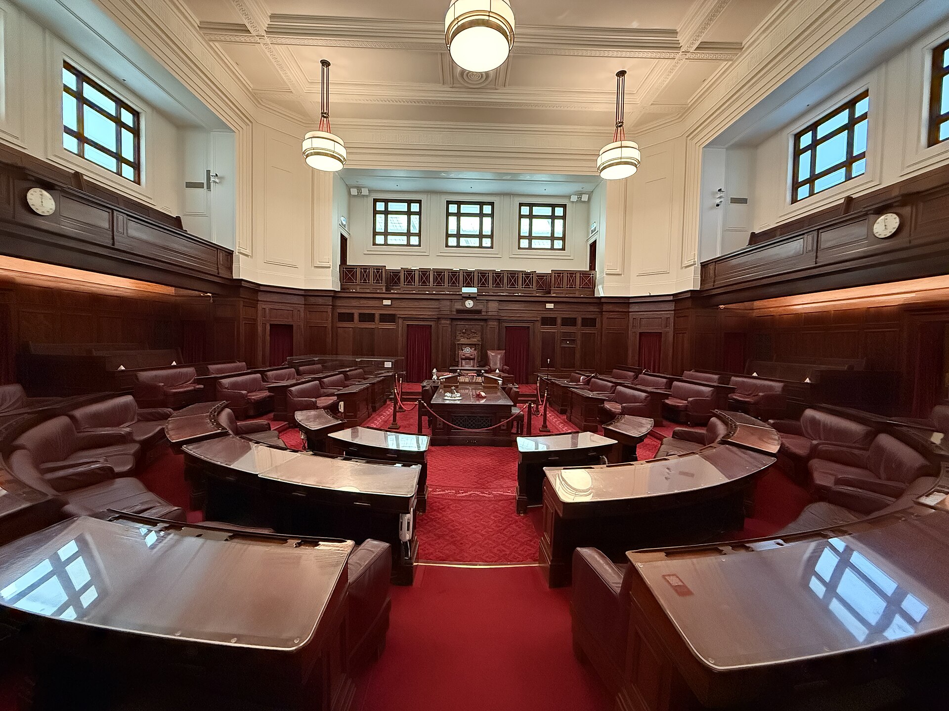 File:Australian Senate chamber, Old Parliament House, January 2026.jpg