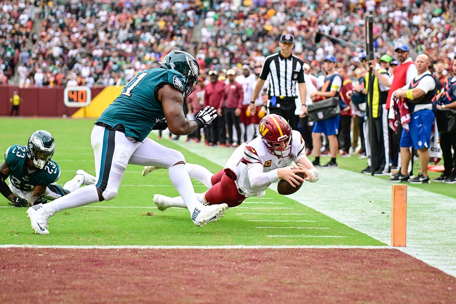 Related file image: NFL Week 3 2022 - Washington Commanders vs. Philadelphia Eagles