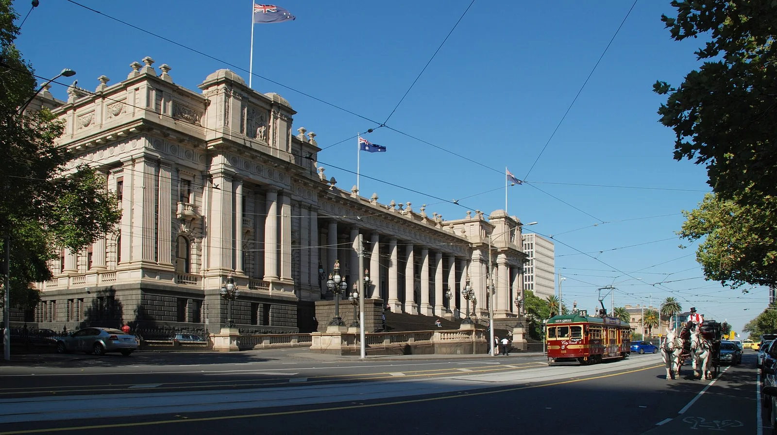 Related file image: Parliament House Melbourne 2010