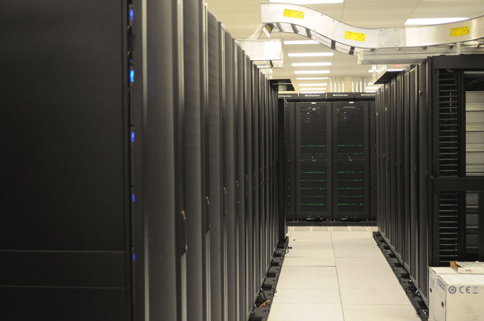 File:Front of server racks at NERSC.jpg