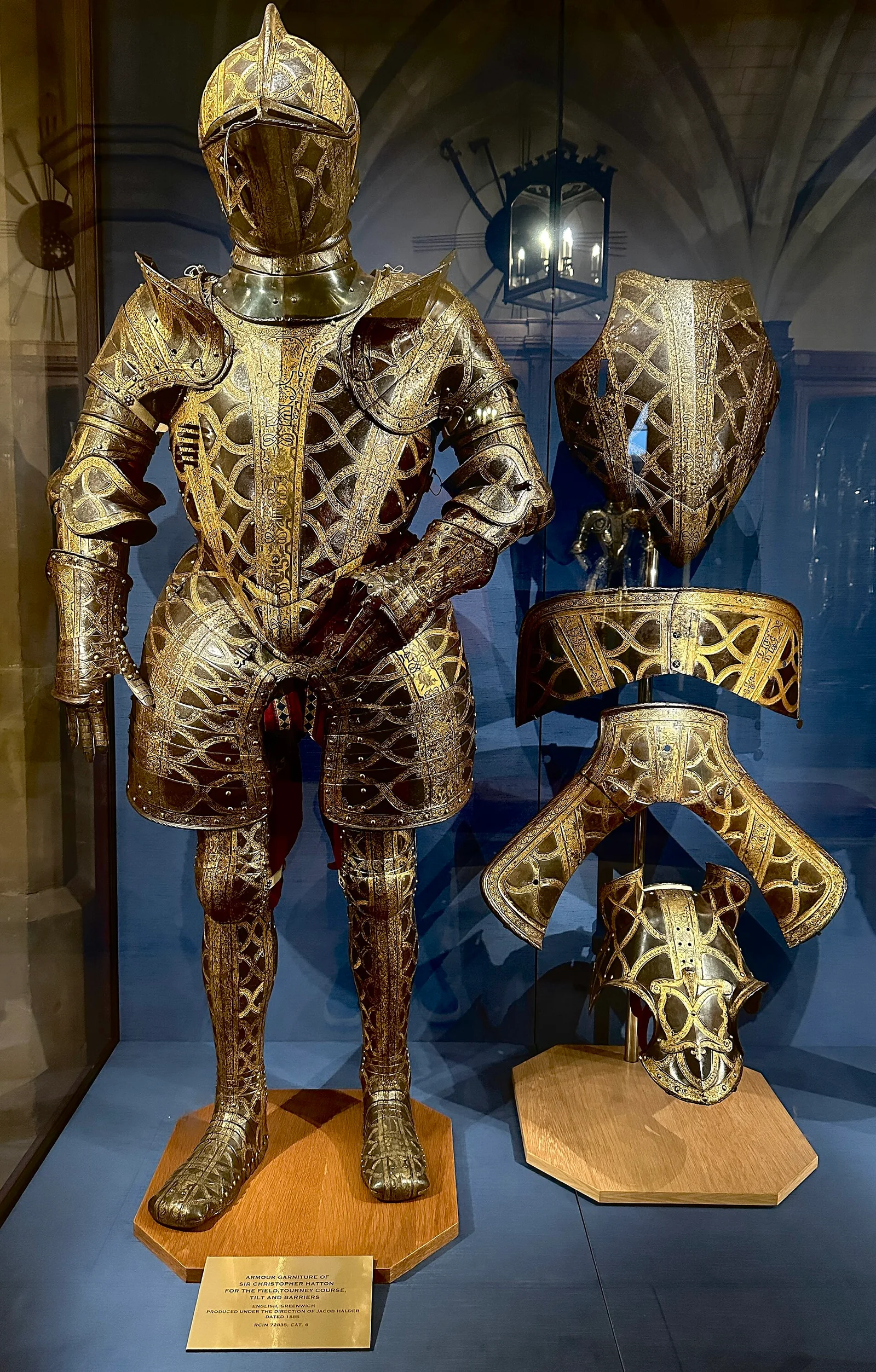 Related file image: Medieval armour at Windsor Castle