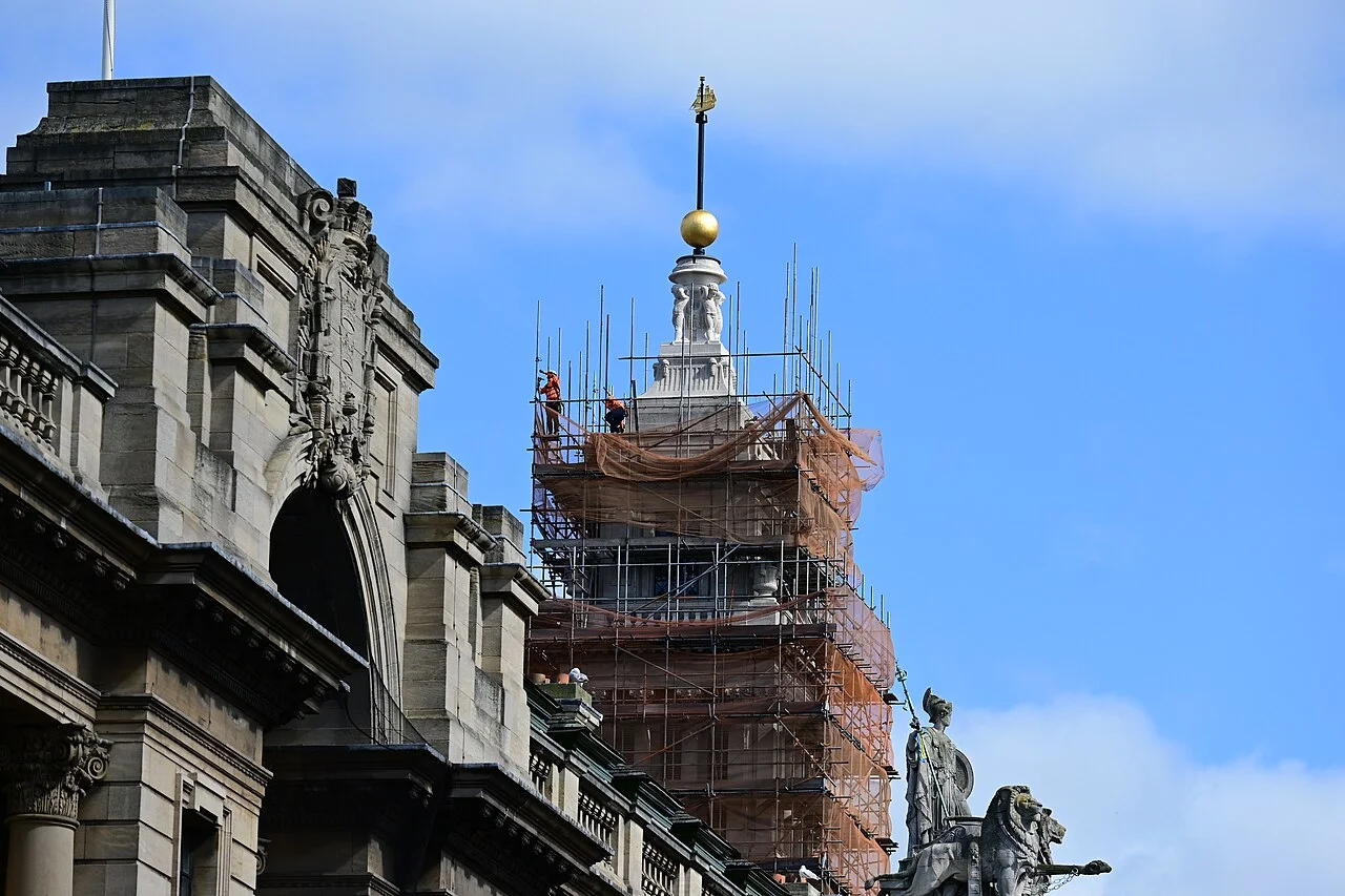Related file image: Hull Guildhall Timeball April23 Afar
