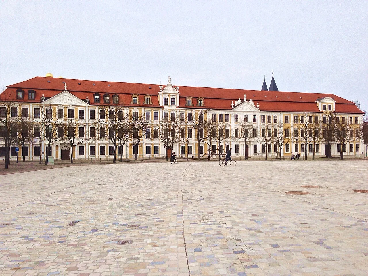 File image: The state parliament of Saxony-Anhalt in Magdeburg