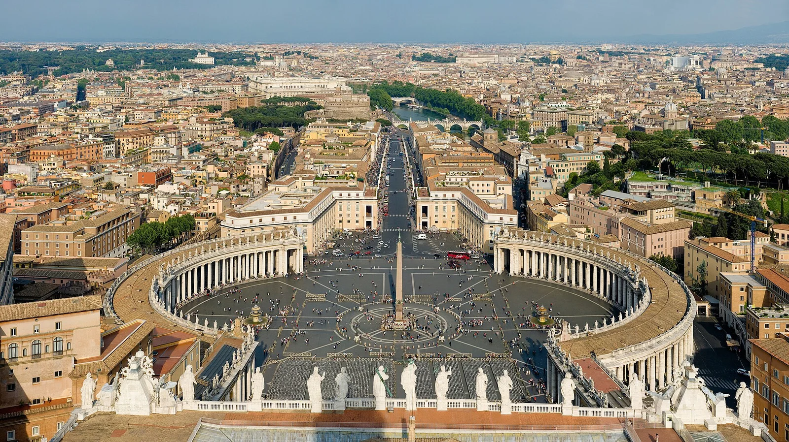 Related file image: St Peter's Square, Vatican City - April 2007