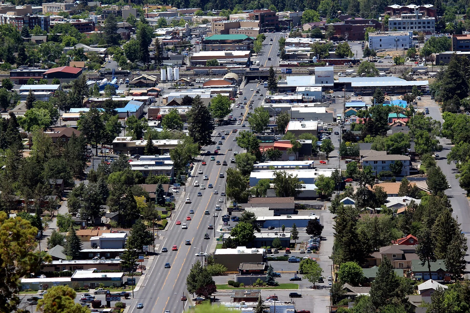 Related file image: View of Bend, Oregon from Pilot Butte