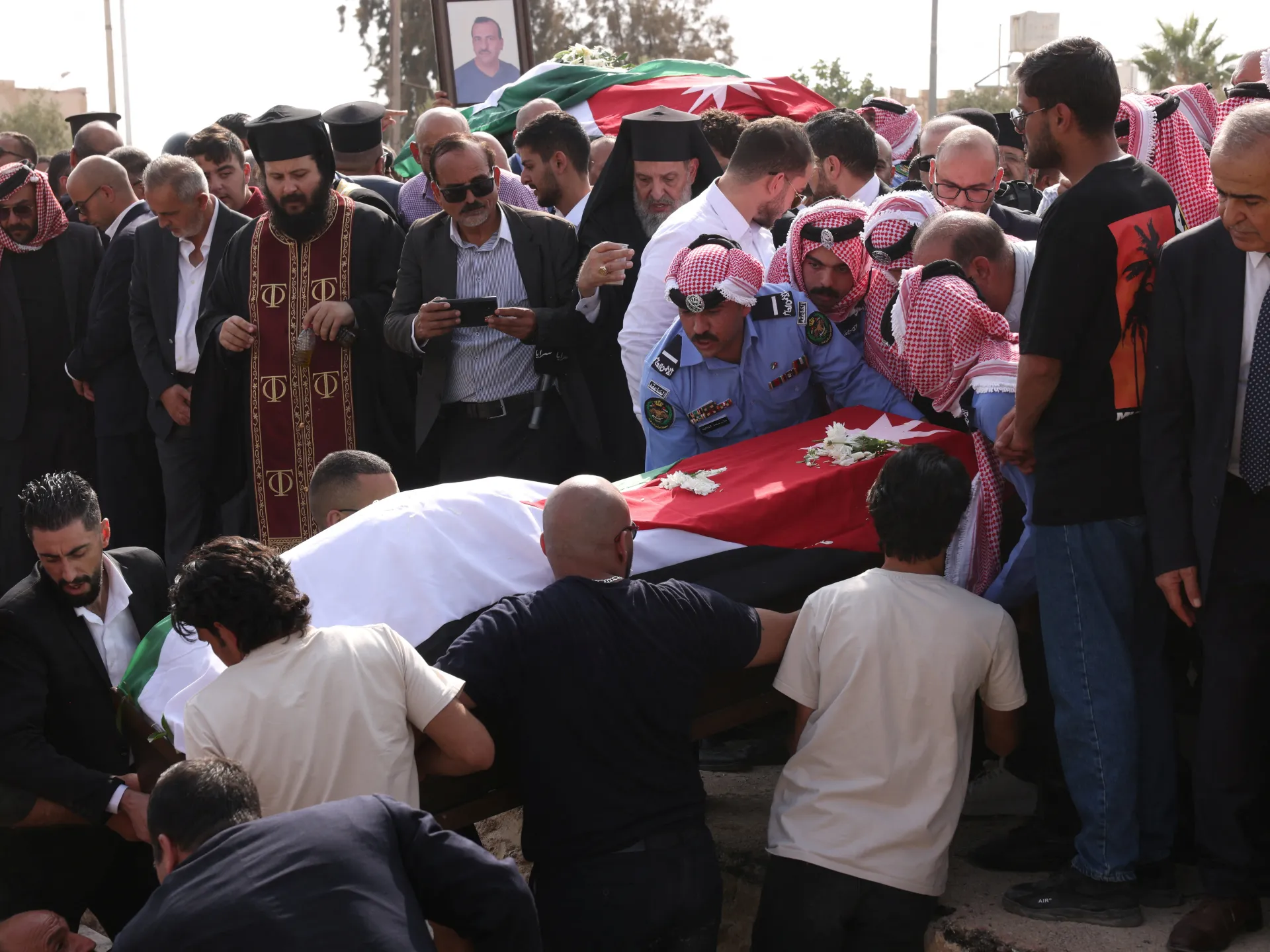 Thousands mourn victims of deadly Jordan church attack — Defence report