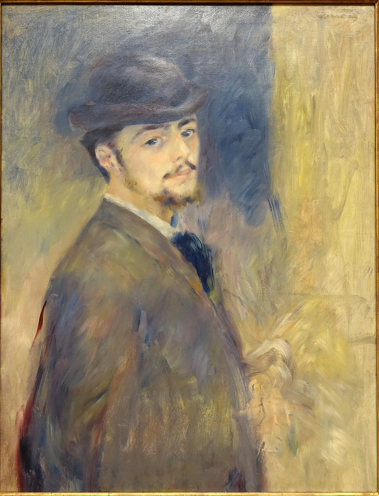 Related file image: Self-Portrait by Pierre-Auguste Renoir, 1876, oil on canvas - Fogg Art Museum, Harvard University - DSC00686