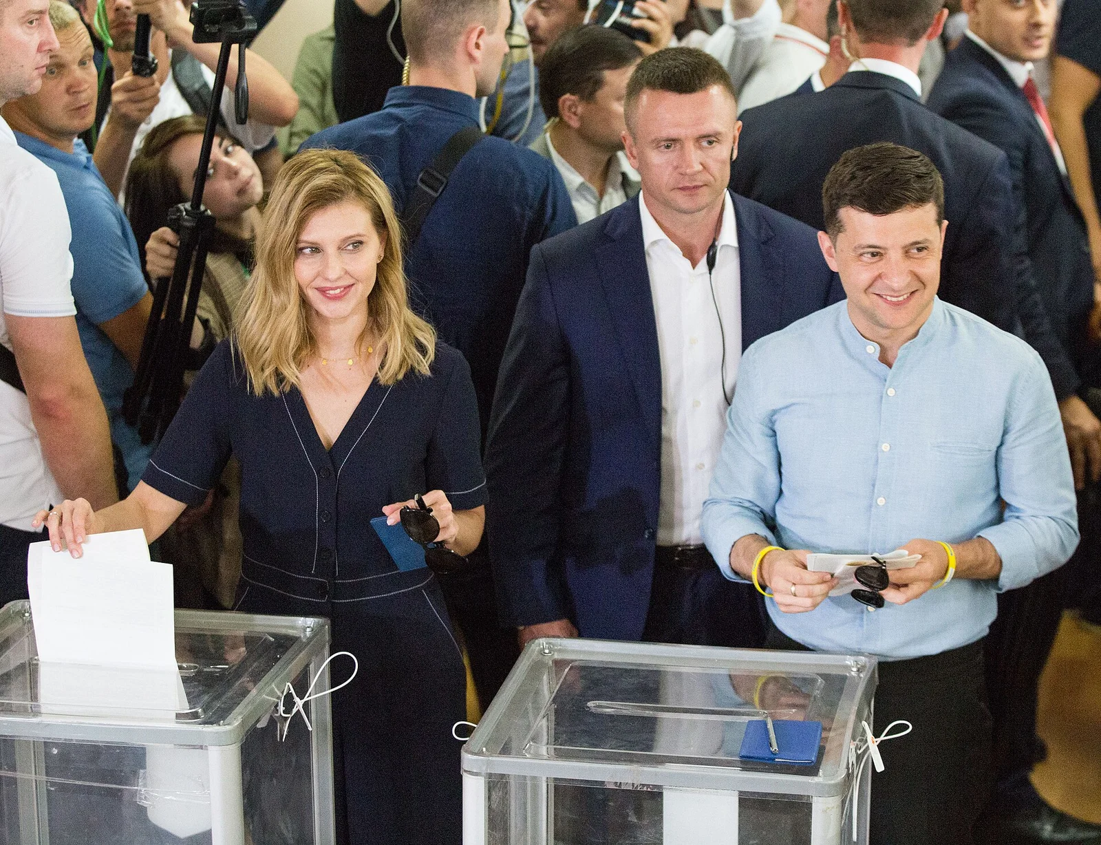 Related file image: Volodymyr Zelenskyy voted in parliamentary elections (2019-07-21) 02