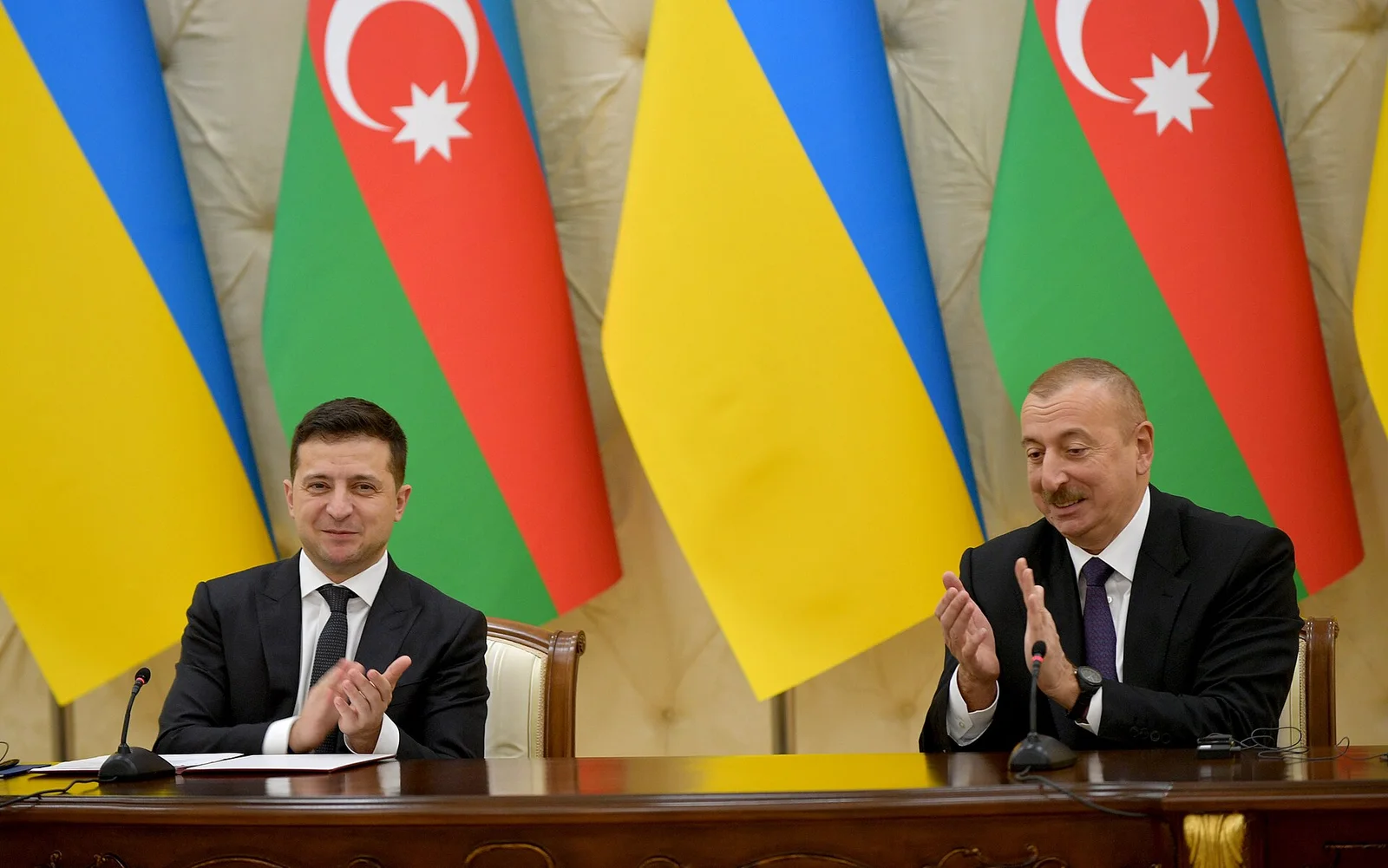 Related file image: Volodymyr Zelenskyy and Ilham Aliyev (2019-12-17) 19