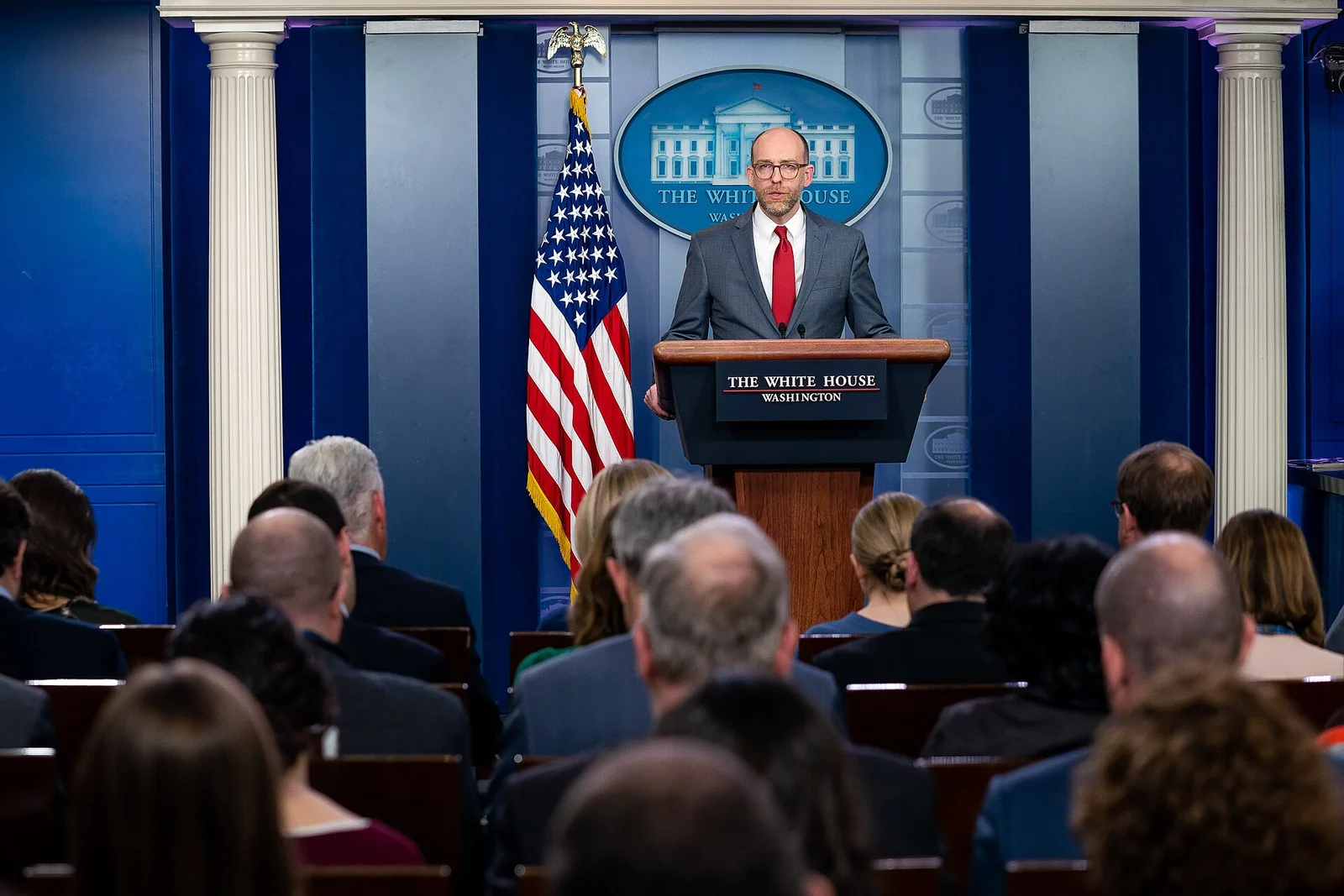 Related file image: White House Press Briefing