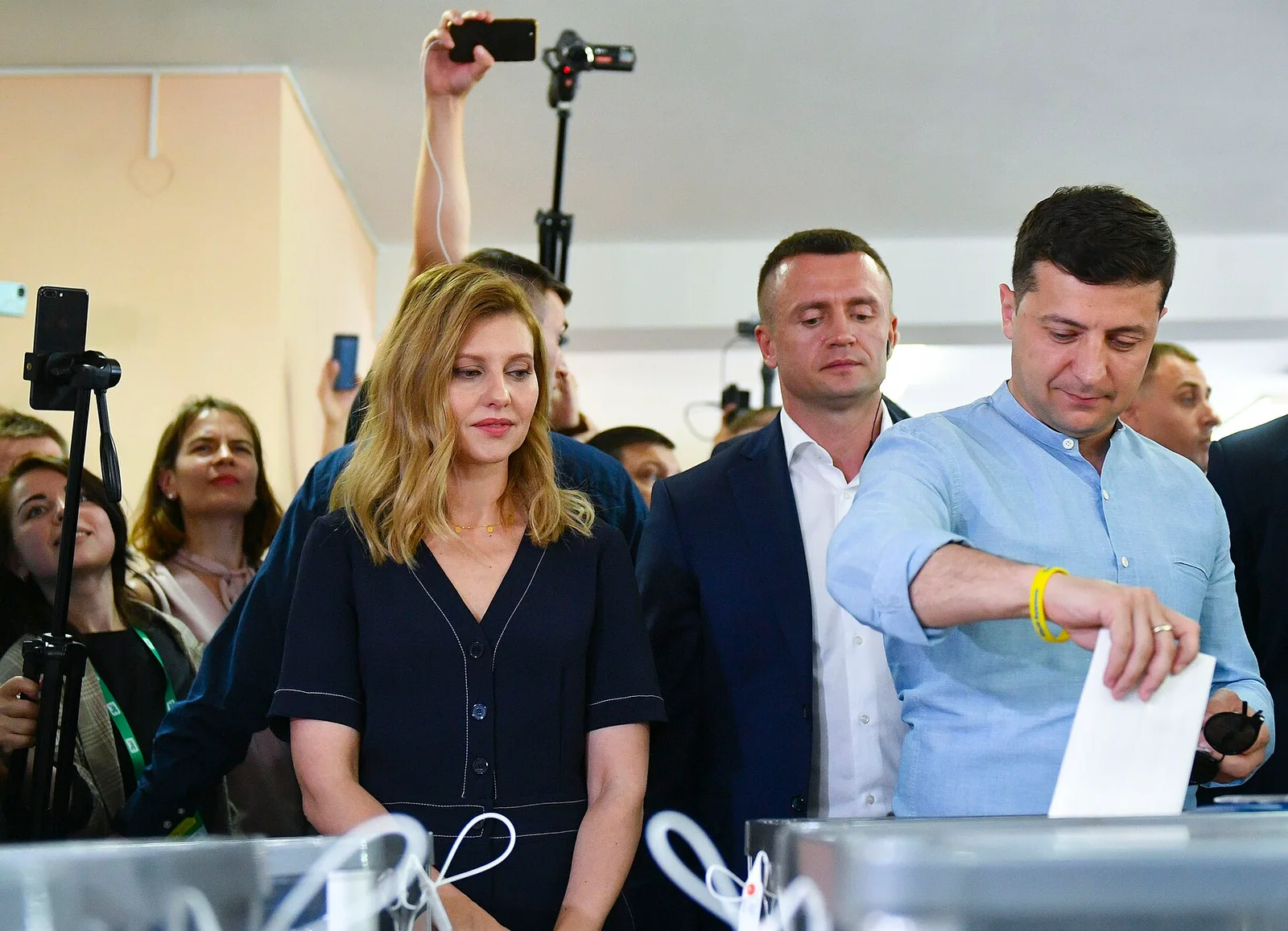 Related file image: Volodymyr Zelenskyy voted in parliamentary elections (2019-07-21) 04