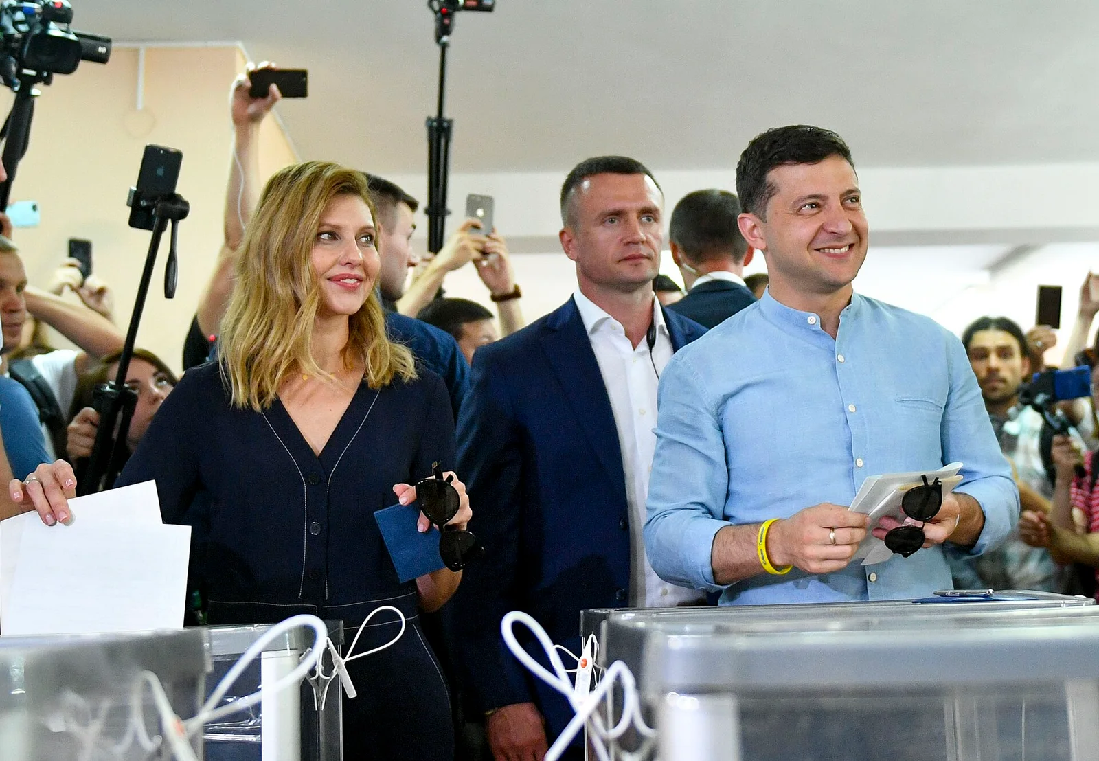 Related file image: Volodymyr Zelenskyy voted in parliamentary elections (2019-07-21) 03